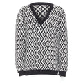Men's Gucci wool G Rhombus monogram intarsia sweater