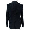 Men's Gucci Single-Breasted Blazer with Pockets in Black Corduroy