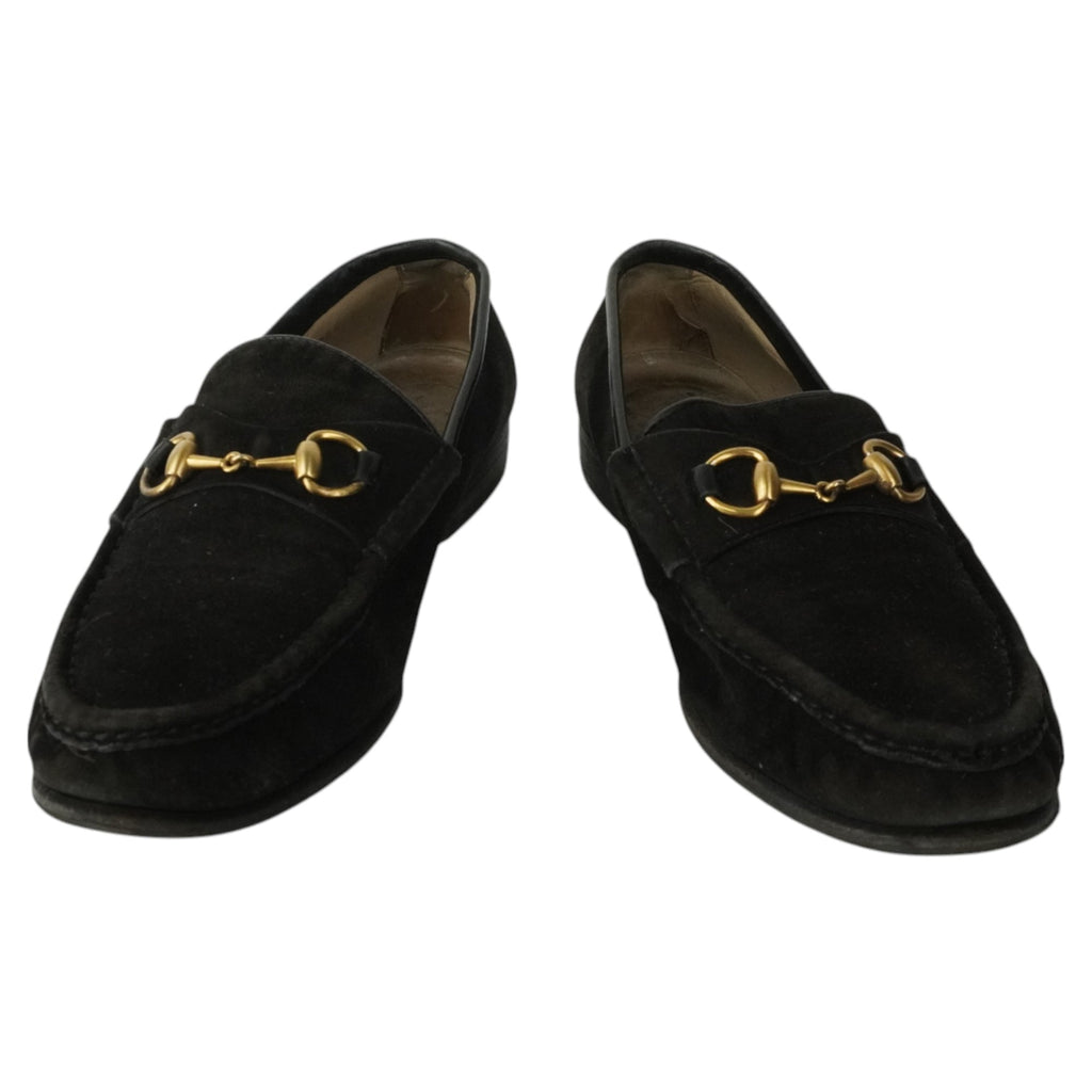 Women's Gucci Vintage Suede Horsebit Loafers
