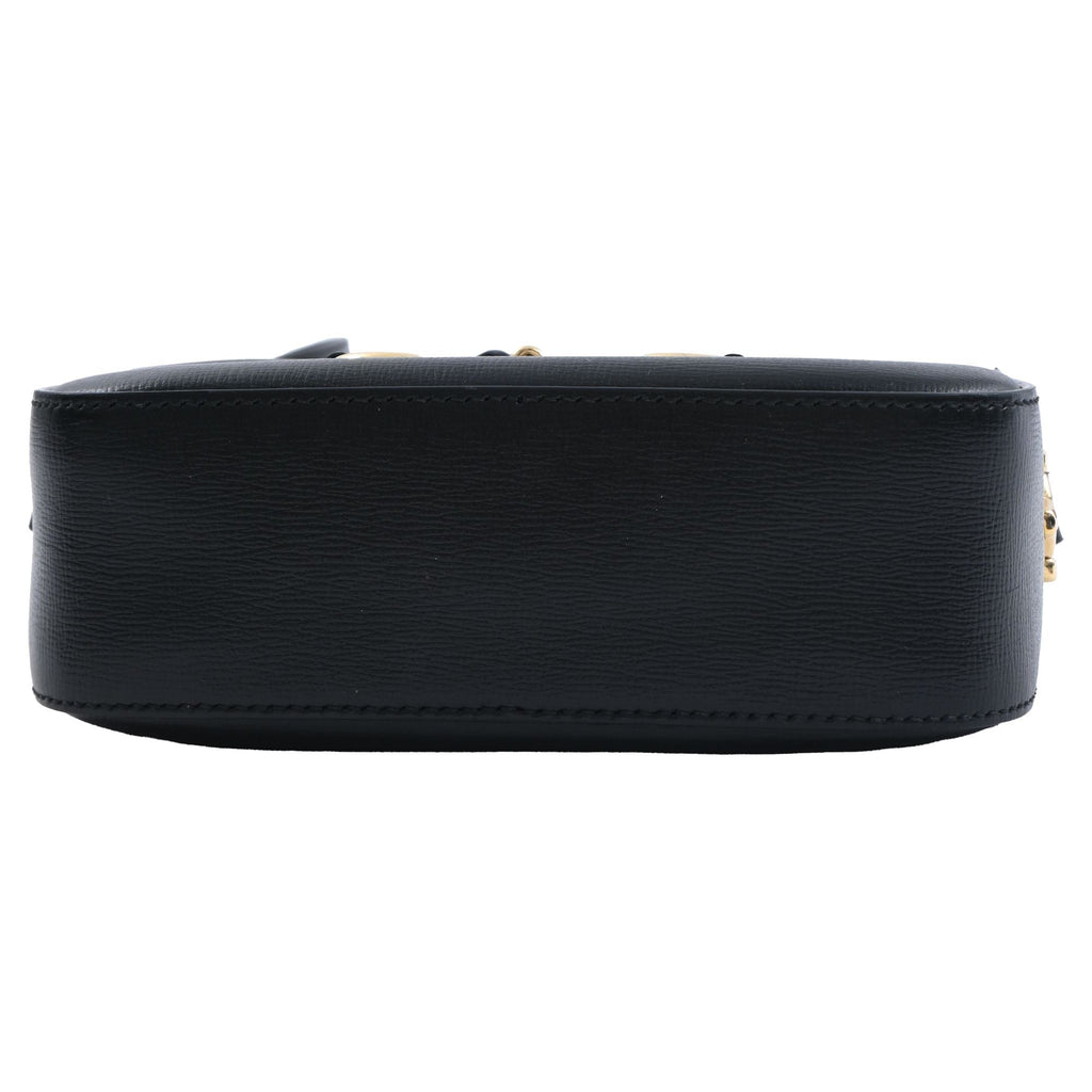 Horsebit 1955 Flap Pocket Camera Bag Leather Small