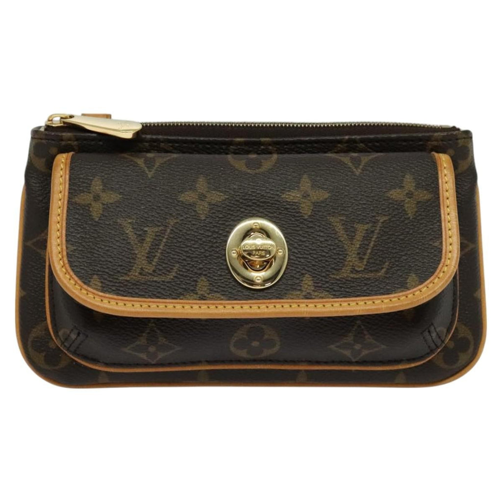 Louis Vuitton Tikal Wristlet Pochette Monogram Canvas Brown Canvas Bag (Pre-Owned)