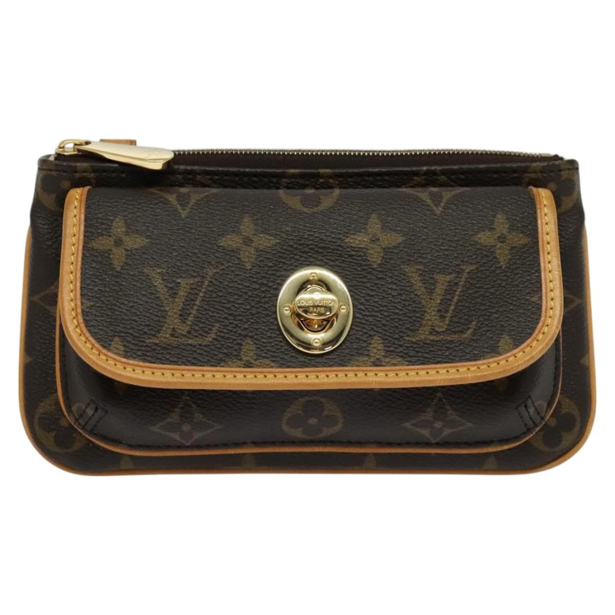 Louis Vuitton Tikal Wristlet Pochette Monogram Canvas Brown Canvas Bag (Pre-Owned)