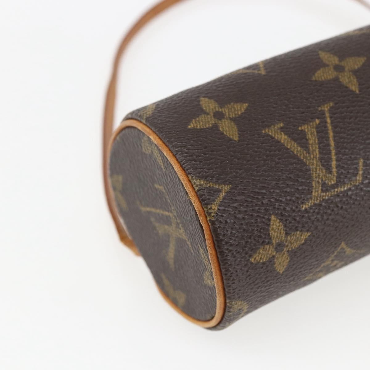 Louis Vuitton Papillon Pochette Monogram Canvas Brown Canvas Clutche & Pouche Bag (Pre-Owned)