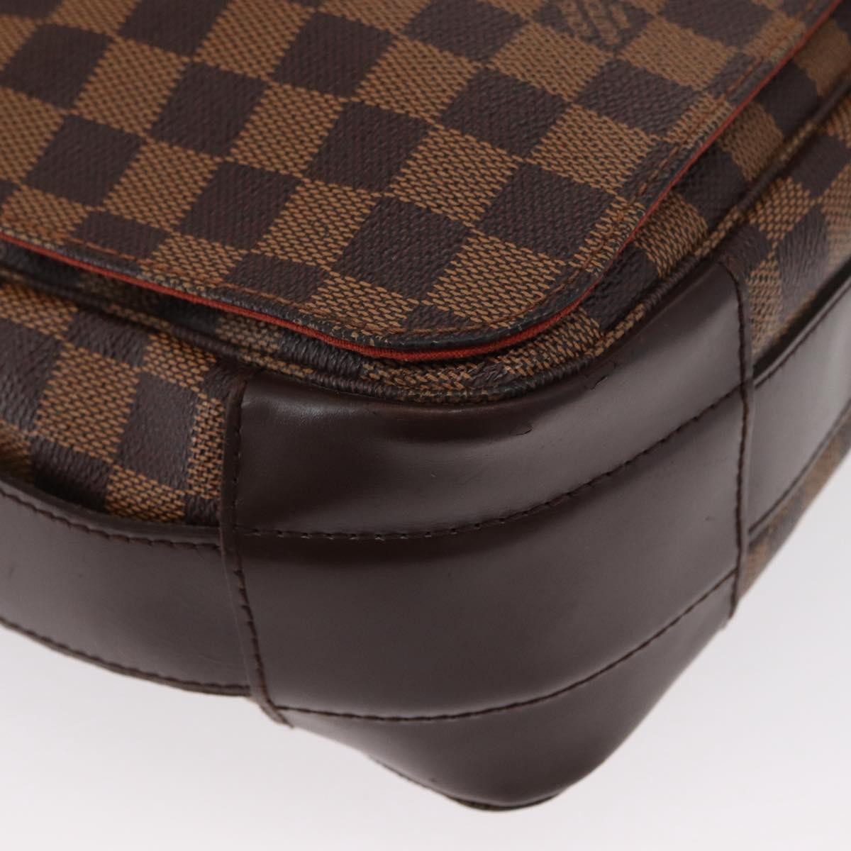 Louis Vuitton Bastille Bag Damier Brown Canvas Shoulder Bag Bag (Pre-Owned)