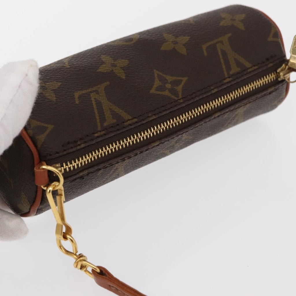 Louis Vuitton Papillon Pochette Monogram Canvas Brown Canvas Clutche & Pouche Bag (Pre-Owned)