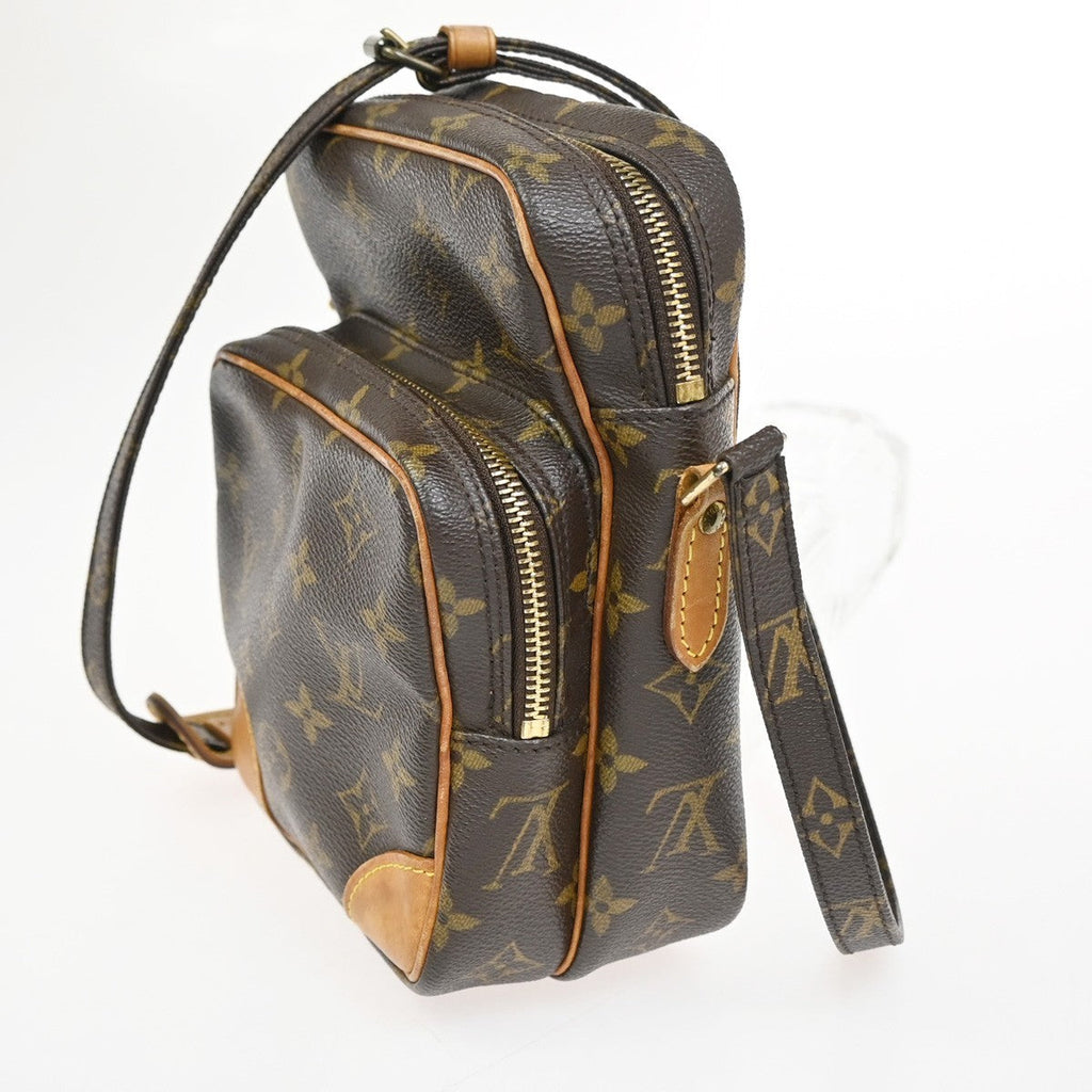 Louis Vuitton Amazone Bag Monogram Canvas Brown Canvas Shoulder Bag Bag (Pre-Owned)