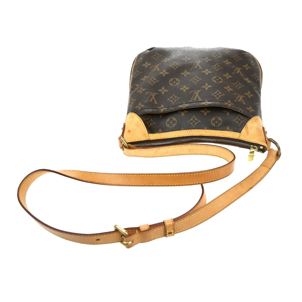 Louis Vuitton Odeon Handbag Monogram Canvas Brown Canvas Shoulder Bag Bag (Pre-Owned)