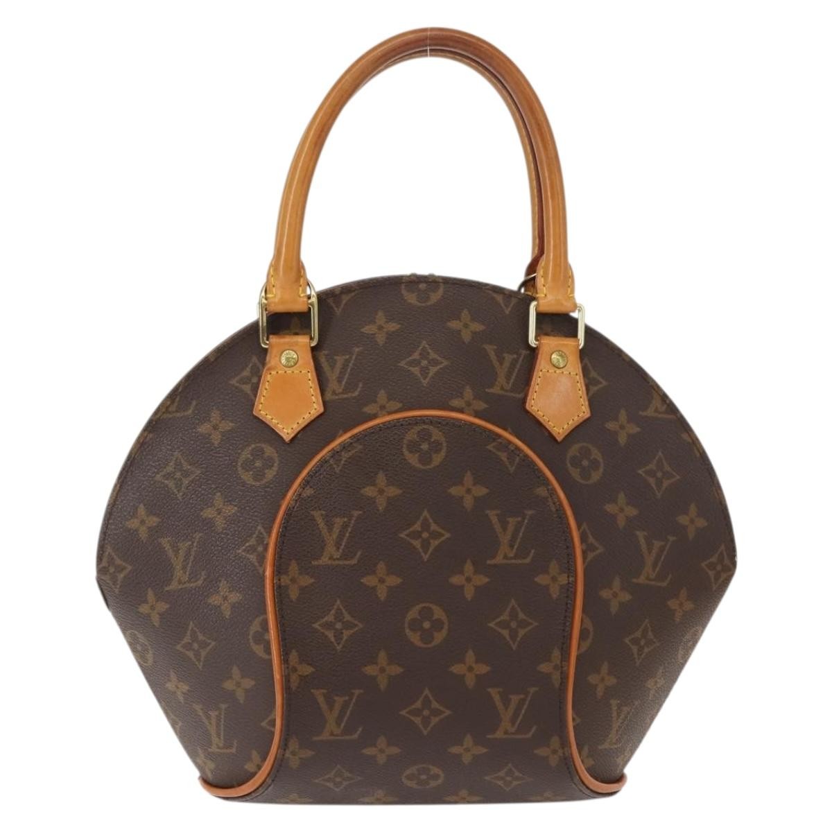 Louis Vuitton Ellipse Bag Monogram Canvas Brown Canvas Handbag (Pre-Owned)