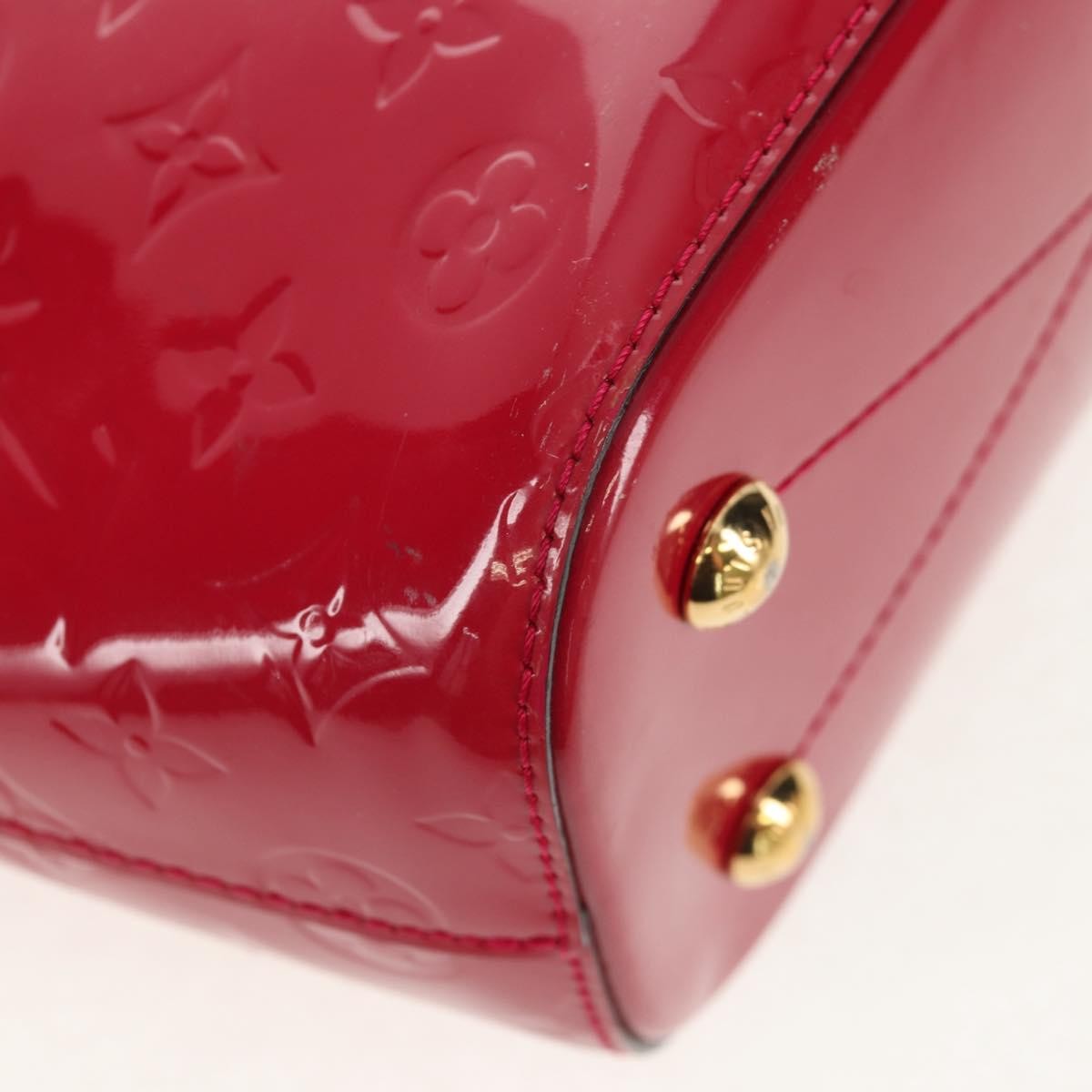Louis Vuitton Montebello Handbag Monogram Vernis Pink Patent_Leather Handbag (Pre-Owned)