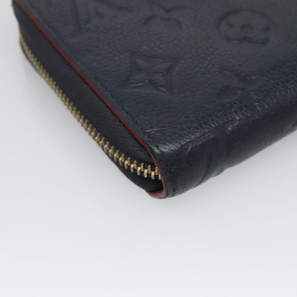 Louis Vuitton Portefeuille Zippy Monogramme Empreinte Monogramme Empreinte Navy Leather Wallets Accessory (Pre-Owned)