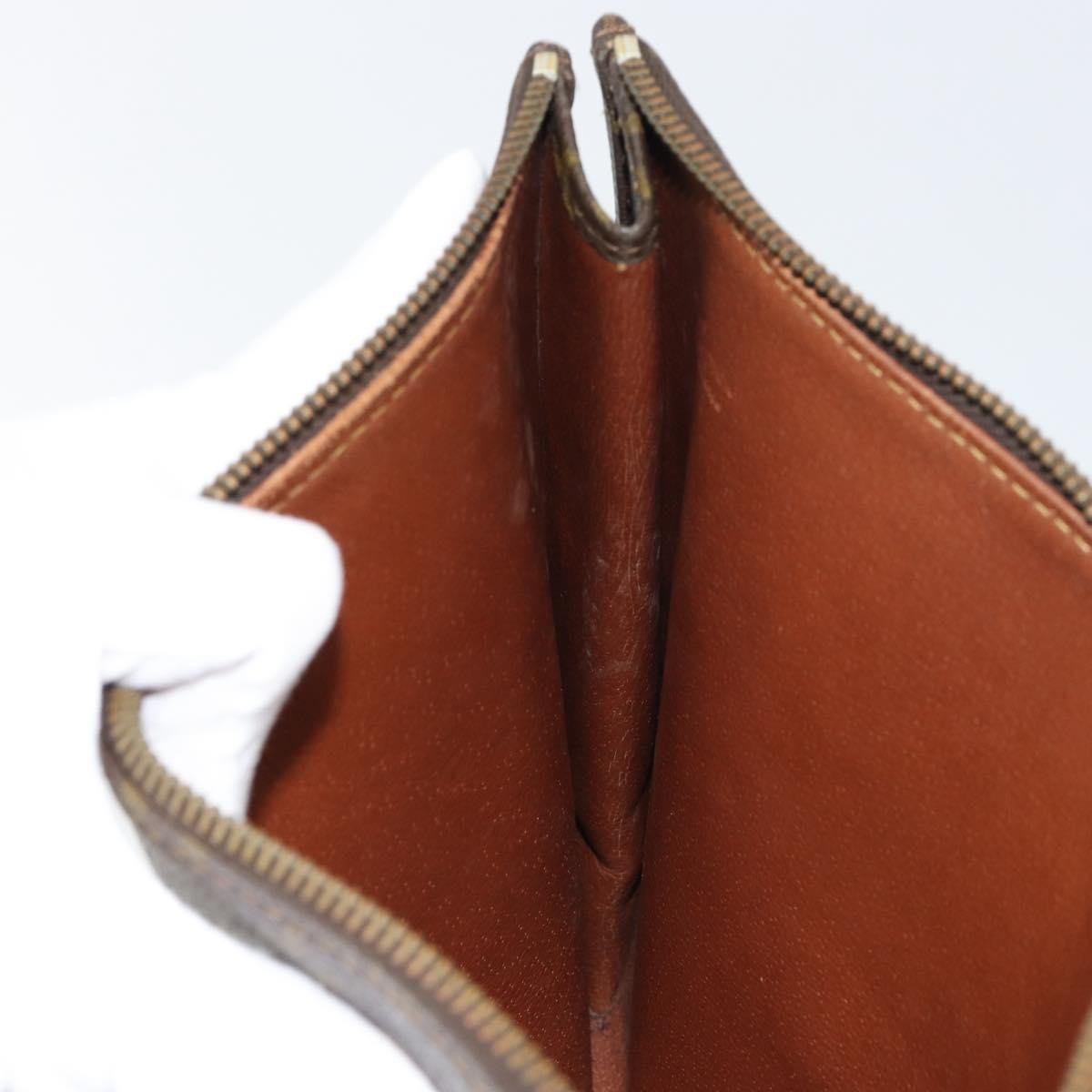Louis Vuitton Poche Documents Monogram Canvas Brown Canvas Clutche & Pouche Bag (Pre-Owned)