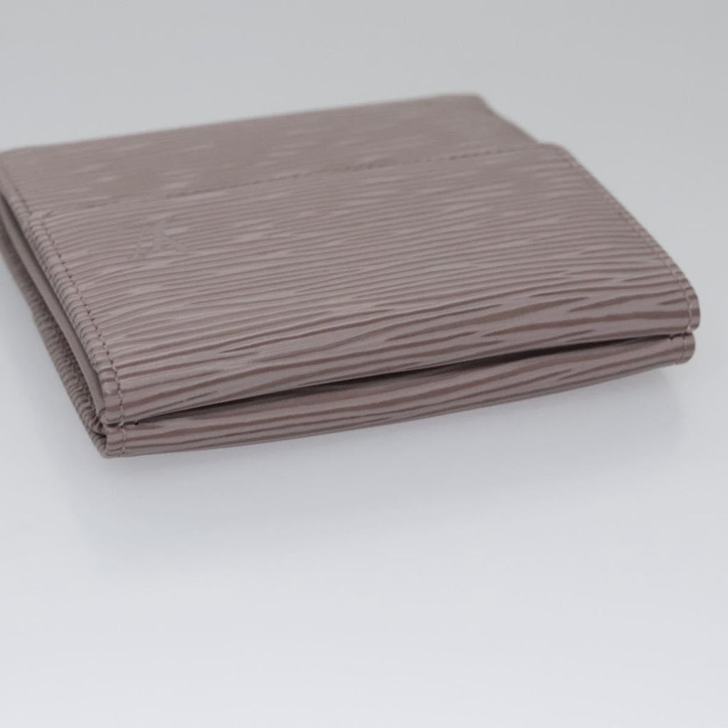 Louis Vuitton Elise Wallet Epi Leather Purple Leather Wallets Accessory (Pre-Owned)