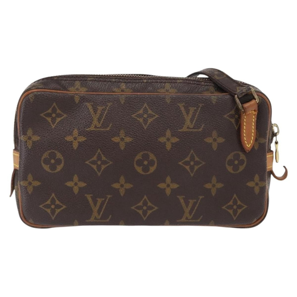 Louis Vuitton Pochette Marly Bandouliere Bag Monogram Canvas Brown Canvas Shoulder Bag Bag (Pre-Owned)