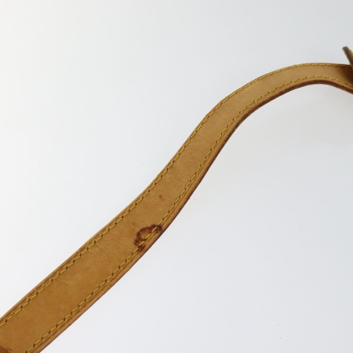 Louis Vuitton Adjustable Shoulder Strap Vachetta Leather Beige Leather Straps Accessory (Pre-Owned)
