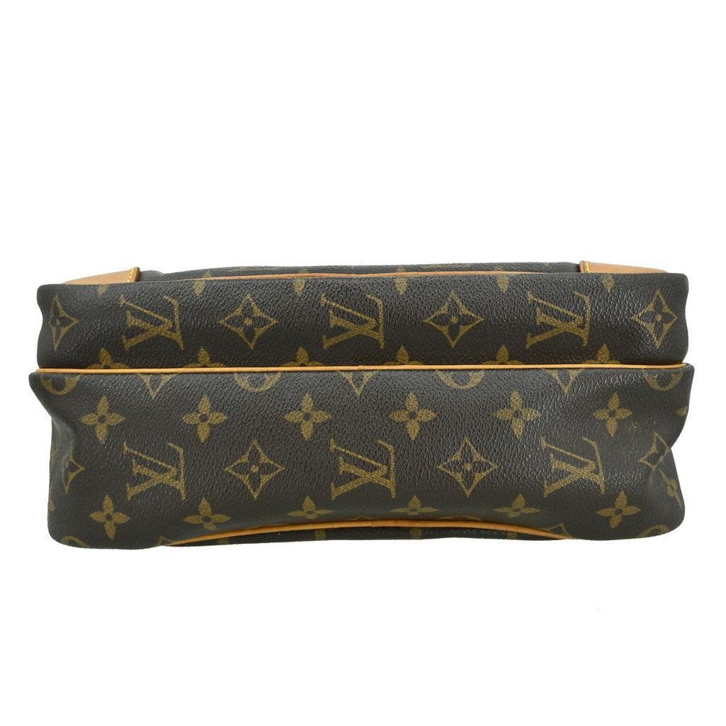 Louis Vuitton Nil Messenger Bag Monogram Canvas Brown Canvas Shoulder Bag Bag (Pre-Owned)