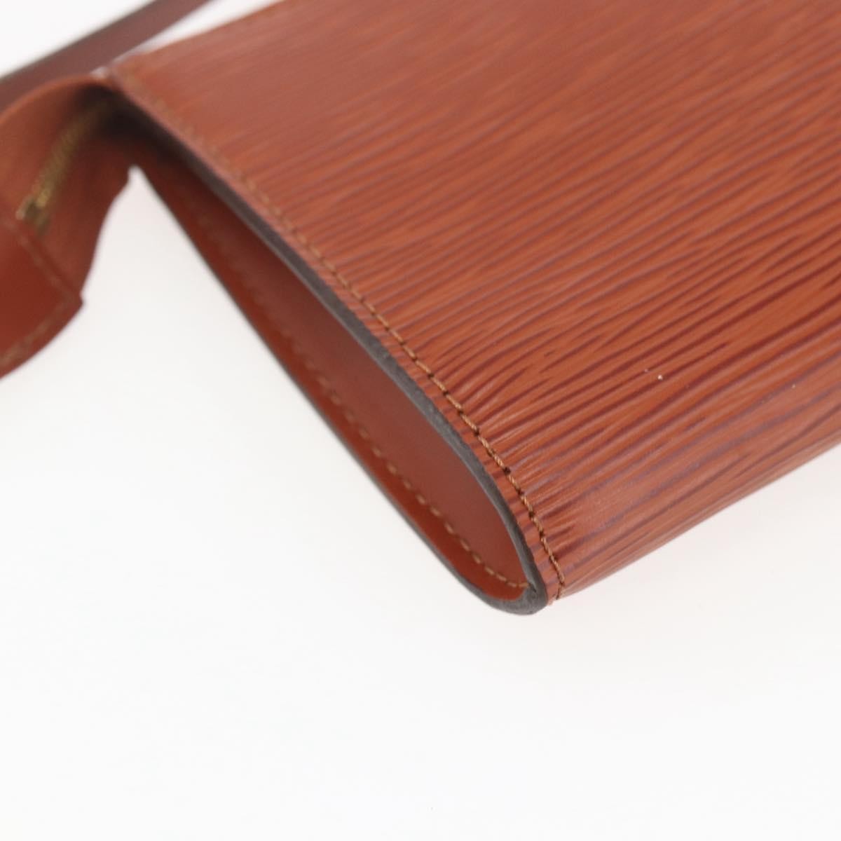 Louis Vuitton Pochette Accessoires Epi Leather Brown Leather Clutche & Pouche Bag (Pre-Owned)