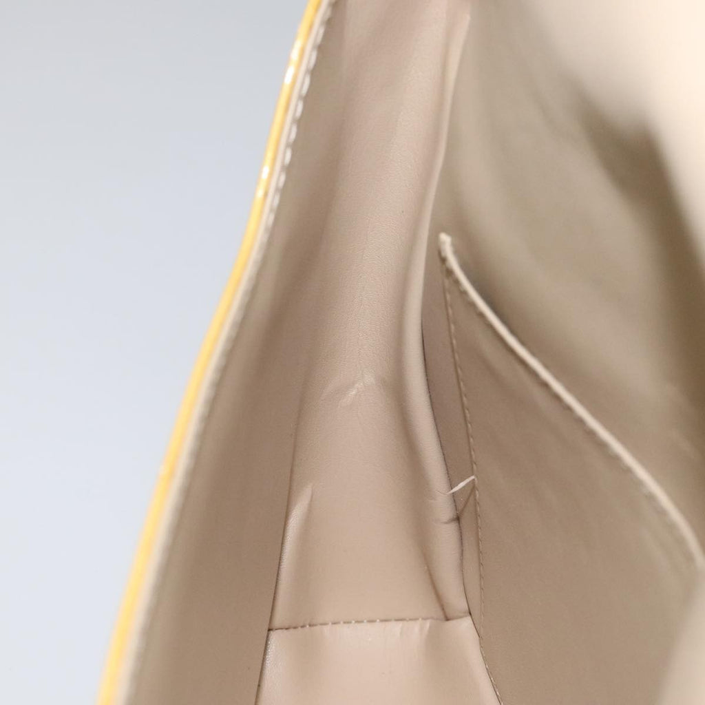 Louis Vuitton Thompson Street Handbag Monogram Vernis Beige Patent_Leather Bag (Pre-Owned)