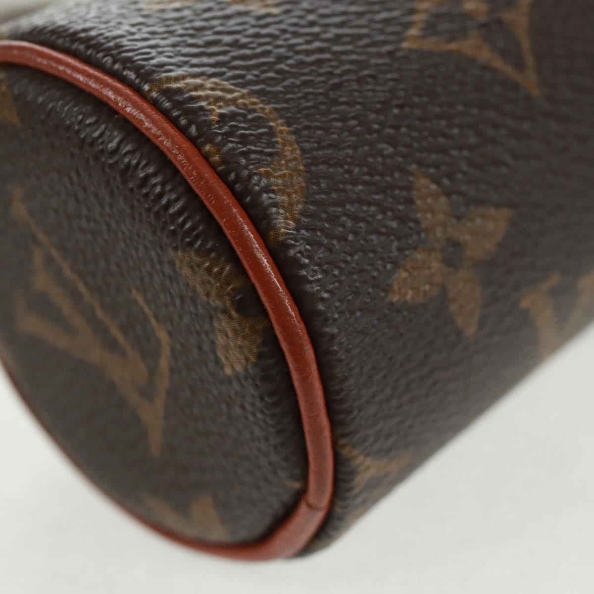 Louis Vuitton Papillon Pochette Monogram Canvas Brown Canvas Clutche & Pouche Bag (Pre-Owned)