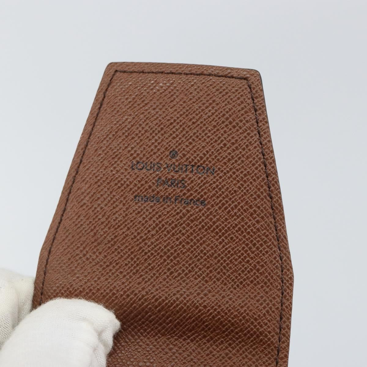 Louis Vuitton Etui Cigarette Case Monogram Canvas Brown Canvas Wallets Accessory (Pre-Owned)