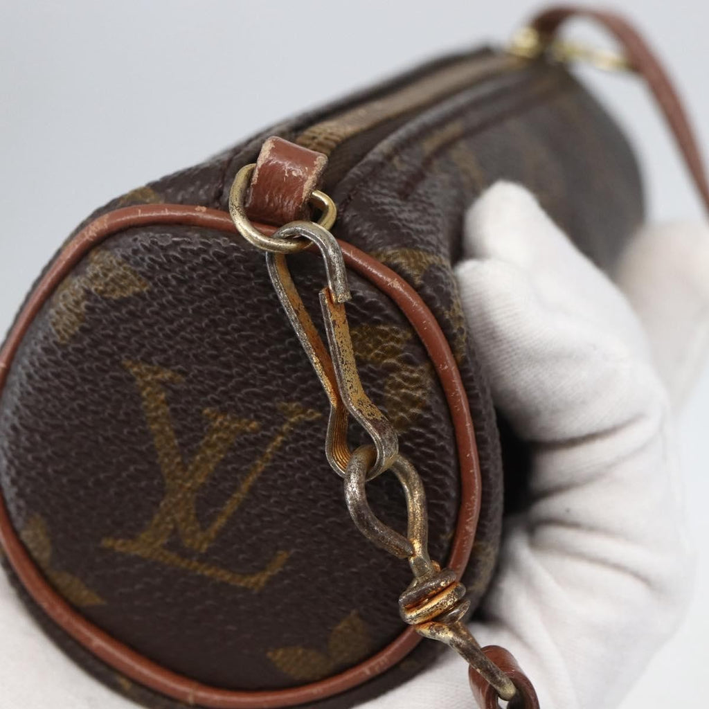 Louis Vuitton Papillon Pochette Monogram Canvas Brown Canvas Clutche & Pouche Bag (Pre-Owned)