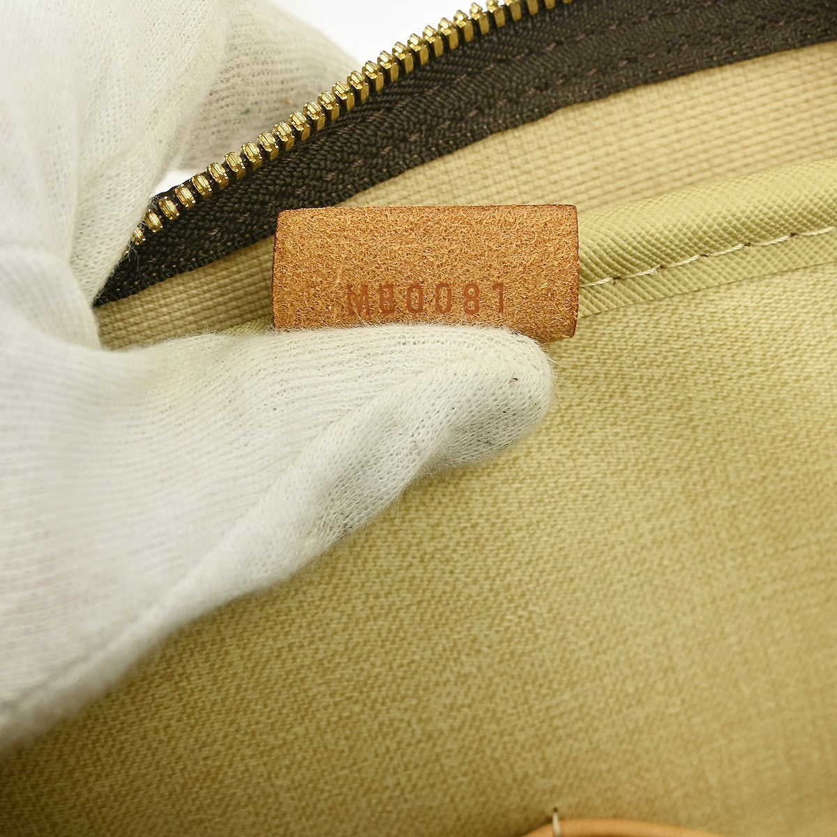 Louis Vuitton Deauville Handbag Monogram Canvas Brown Canvas Handbag (Pre-Owned)