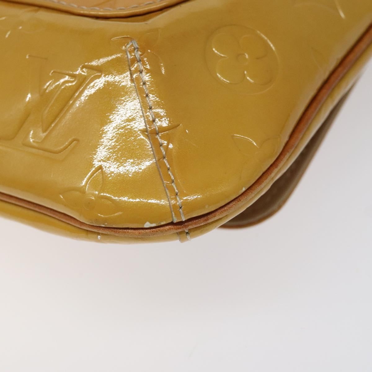 Louis Vuitton Thompson Street Handbag Monogram Vernis Beige Patent_Leather Bag (Pre-Owned)
