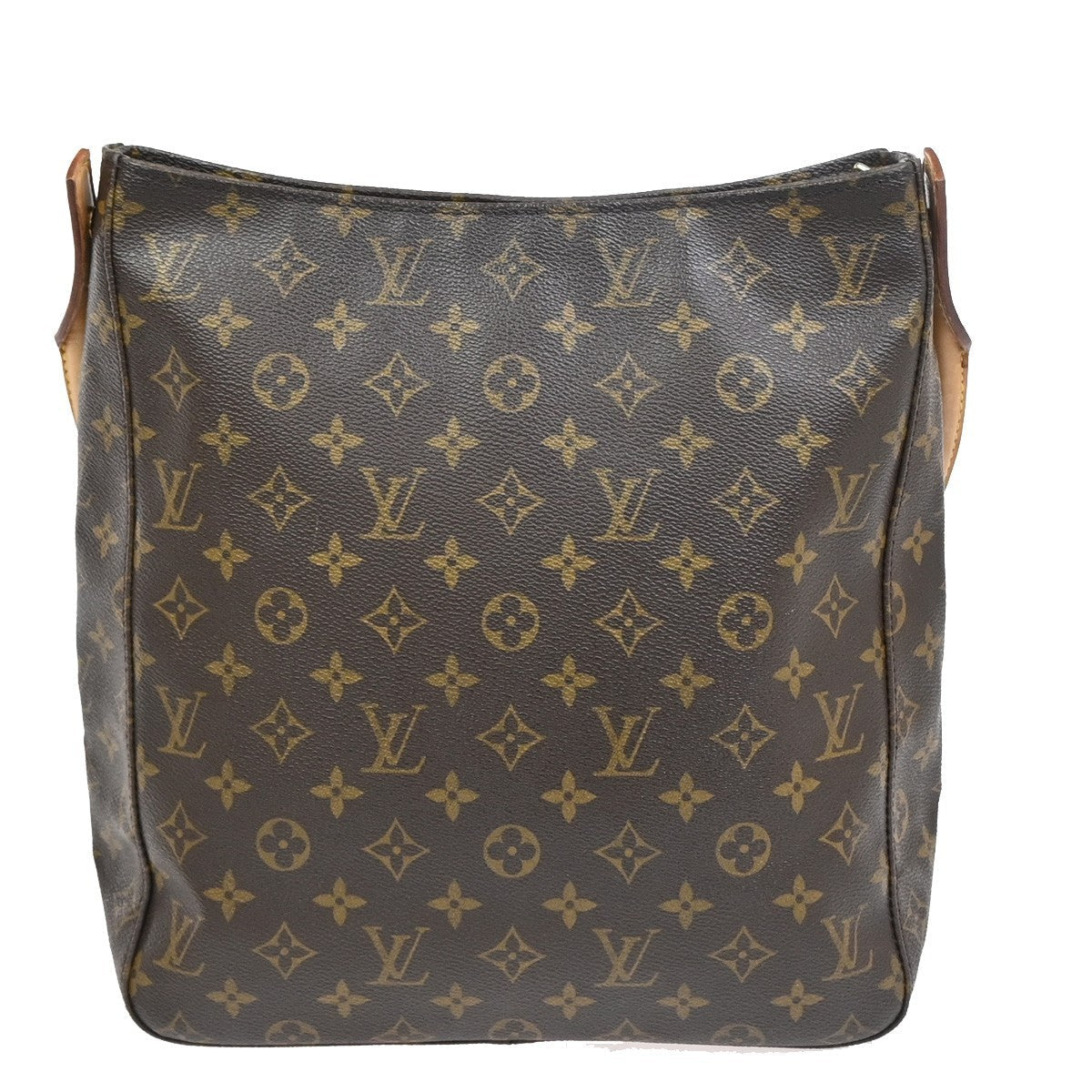 Louis Vuitton Monogram Looping Handbag Monogram Canvas Brown Canvas Shoulder Bag Bag (Pre-Owned)