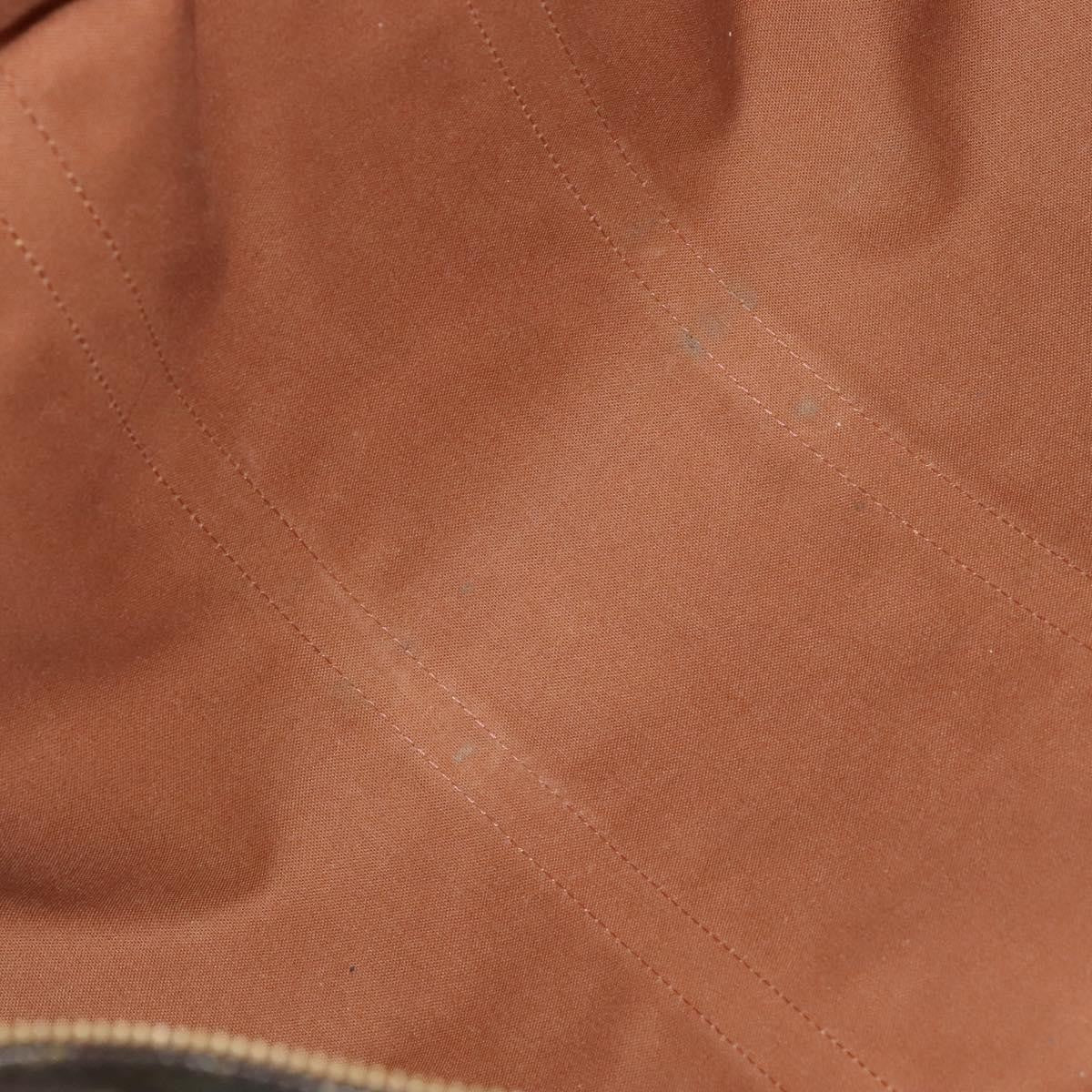 Louis Vuitton Keepall Bag Monogram Canvas Brown Canvas Bag (Pre-Owned)