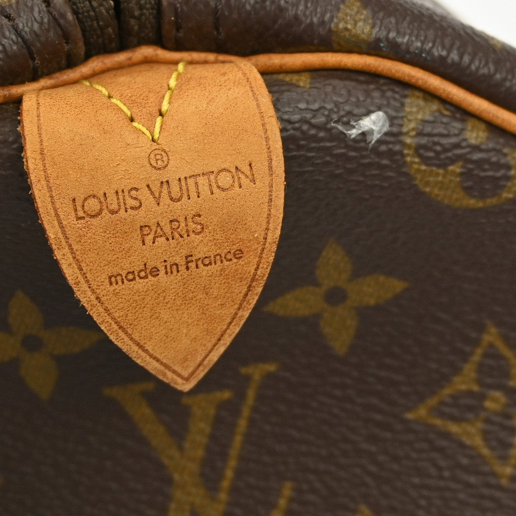Louis Vuitton Keepall Bag Monogram Canvas Brown Canvas Travel Bag Bag (Pre-Owned)