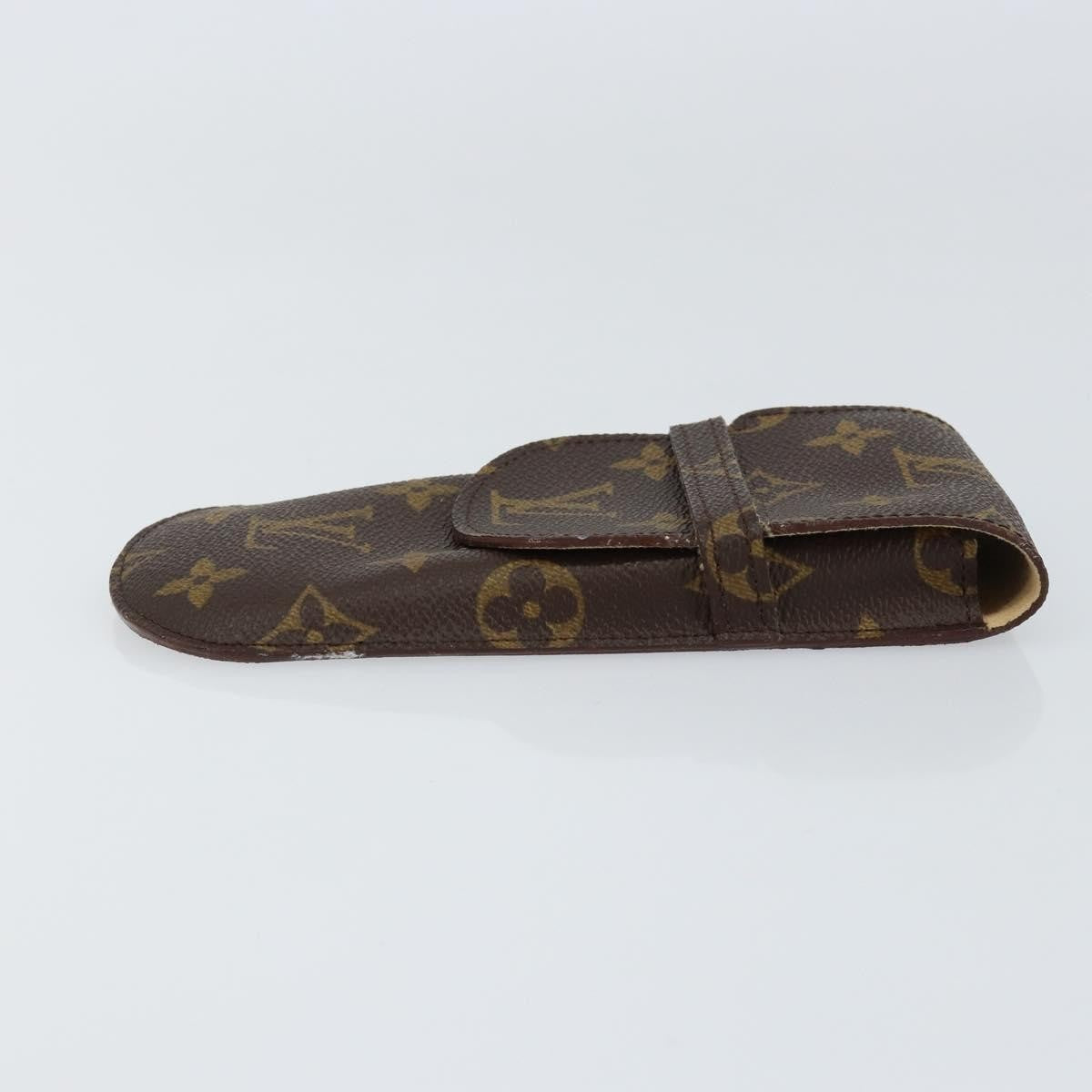 Louis Vuitton Etui À Lunette Canvas Brown Canvas Card Holders Accessory (Pre-Owned)