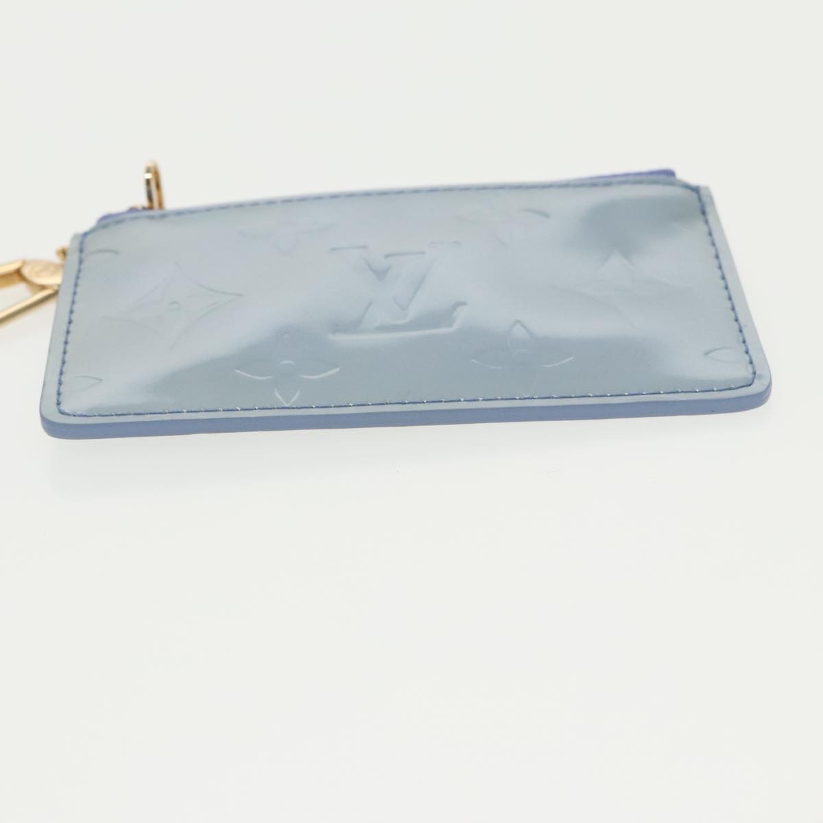 Louis Vuitton Pochette Clés Nm Monogram Vernis Patent Leather Purple Patent_Leather Wallets Accessory (Pre-Owned)