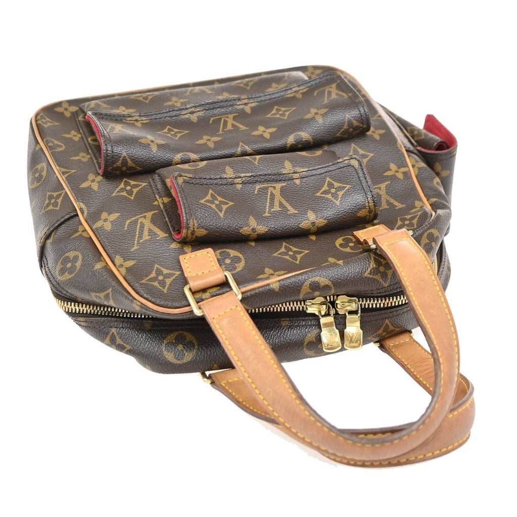 Louis Vuitton Excentri-Cite Handbag Monogram Canvas Brown Canvas Handbag (Pre-Owned)