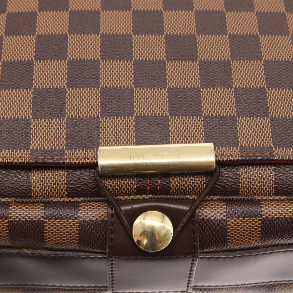 Louis Vuitton Bastille Bag Damier Brown Canvas Shoulder Bag Bag (Pre-Owned)
