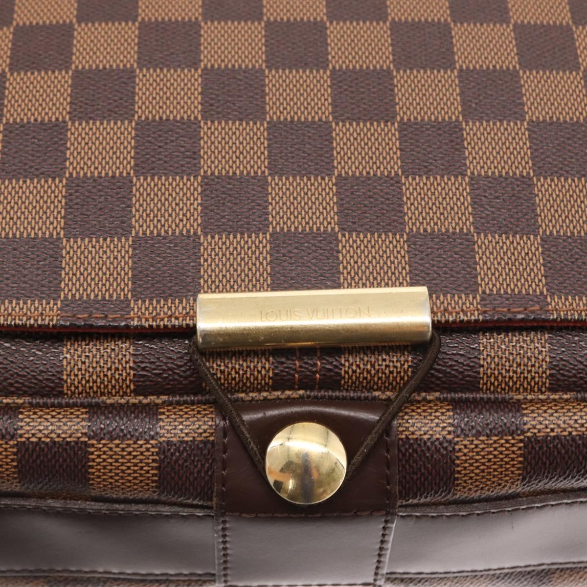 Louis Vuitton Bastille Bag Damier Brown Canvas Shoulder Bag Bag (Pre-Owned)