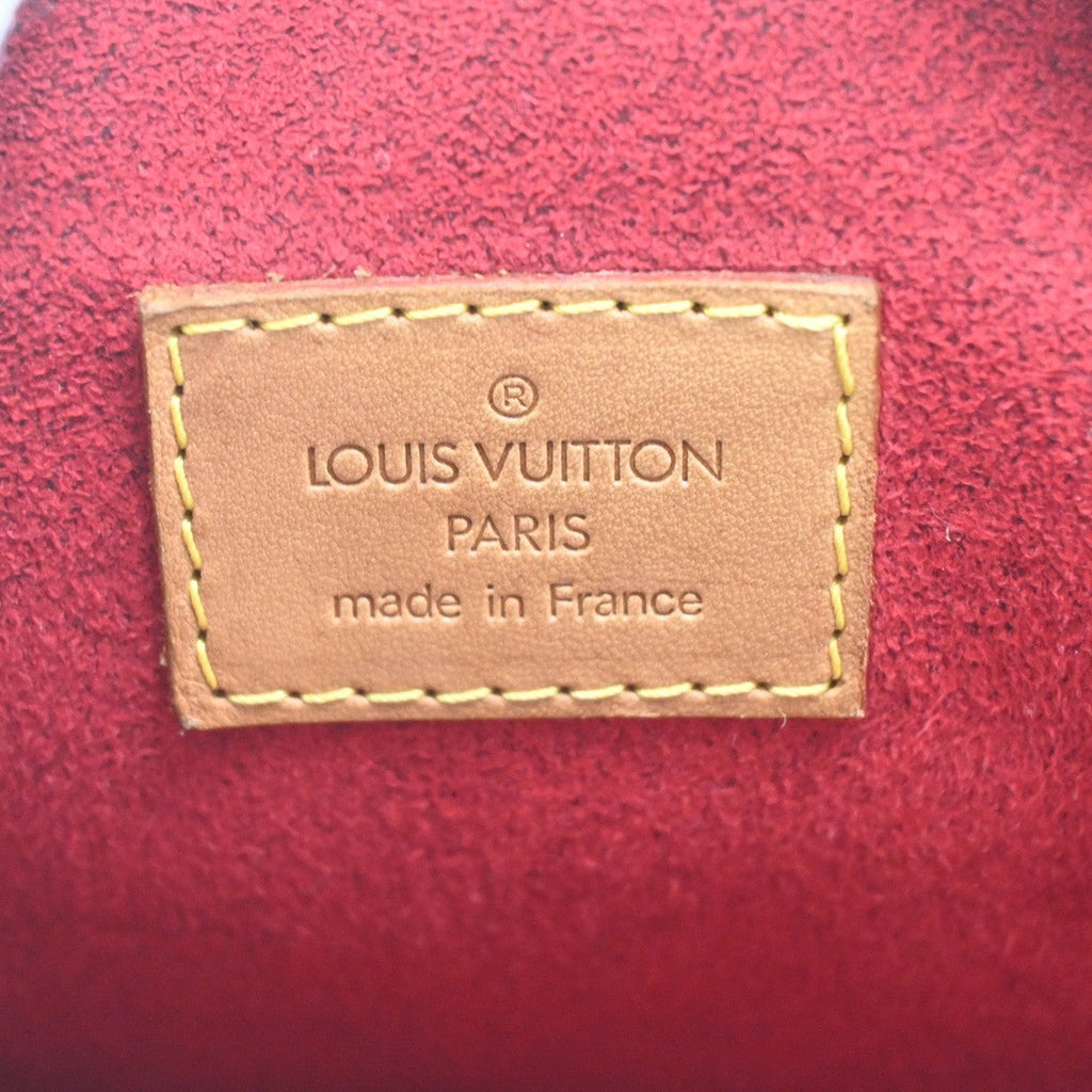 Louis Vuitton Excentri-Cite Handbag Monogram Canvas Brown Canvas Handbag (Pre-Owned)