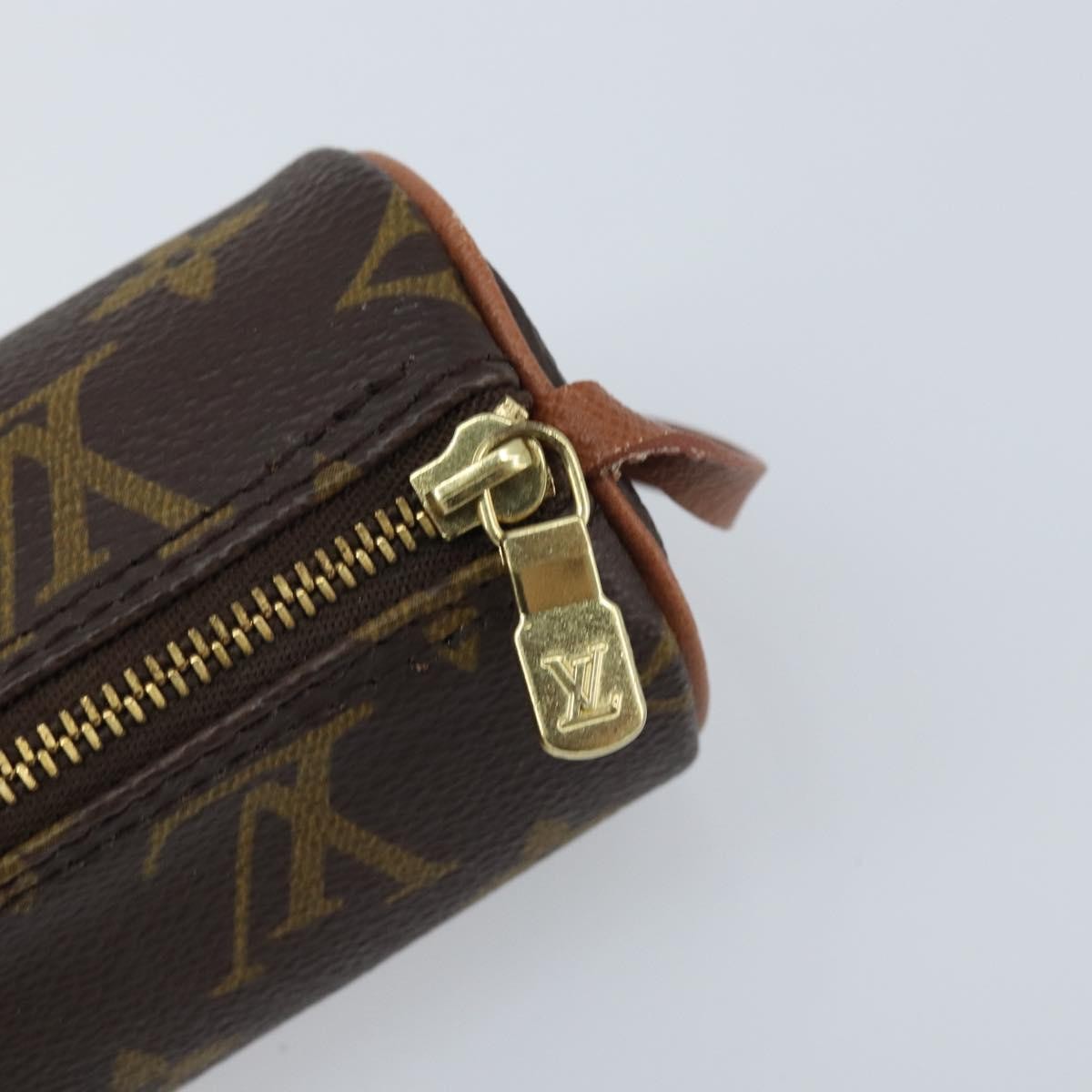 Louis Vuitton Papillon Pochette Monogram Canvas Brown Canvas Clutche & Pouche Bag (Pre-Owned)