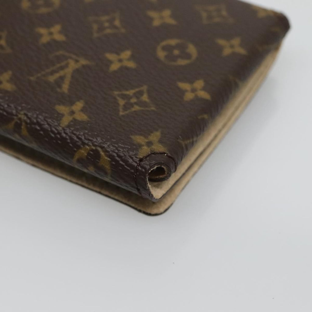 Louis Vuitton Case Jewelry Box Canvas Brown Canvas Wallets Accessory (Pre-Owned)