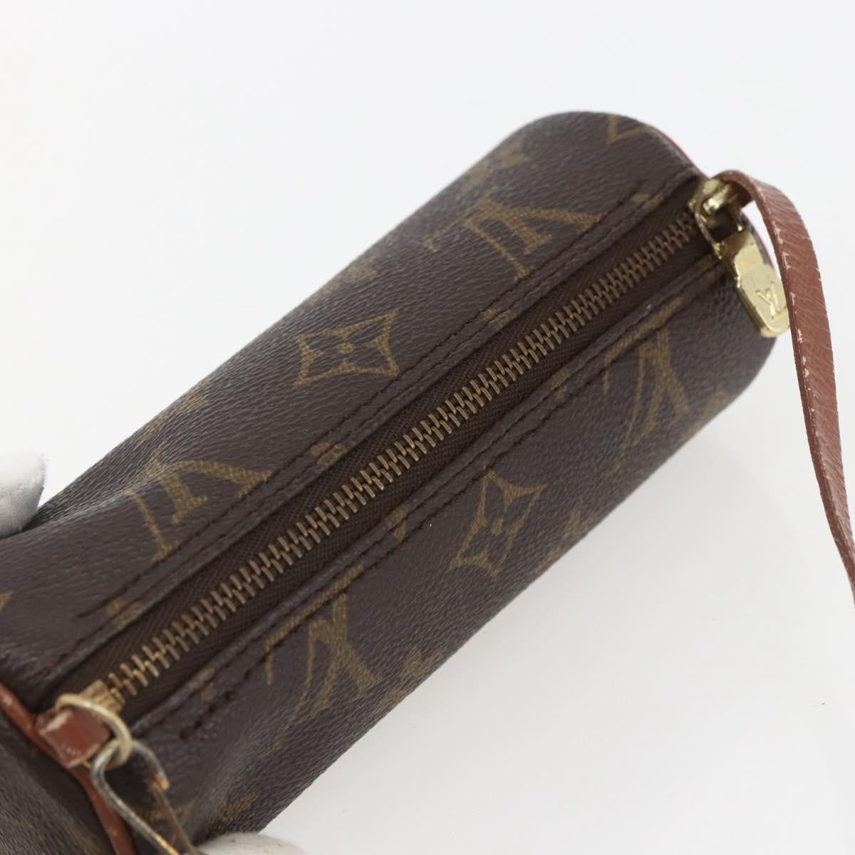 Louis Vuitton Papillon Pochette Monogram Canvas Brown Canvas Clutche & Pouche Bag (Pre-Owned)