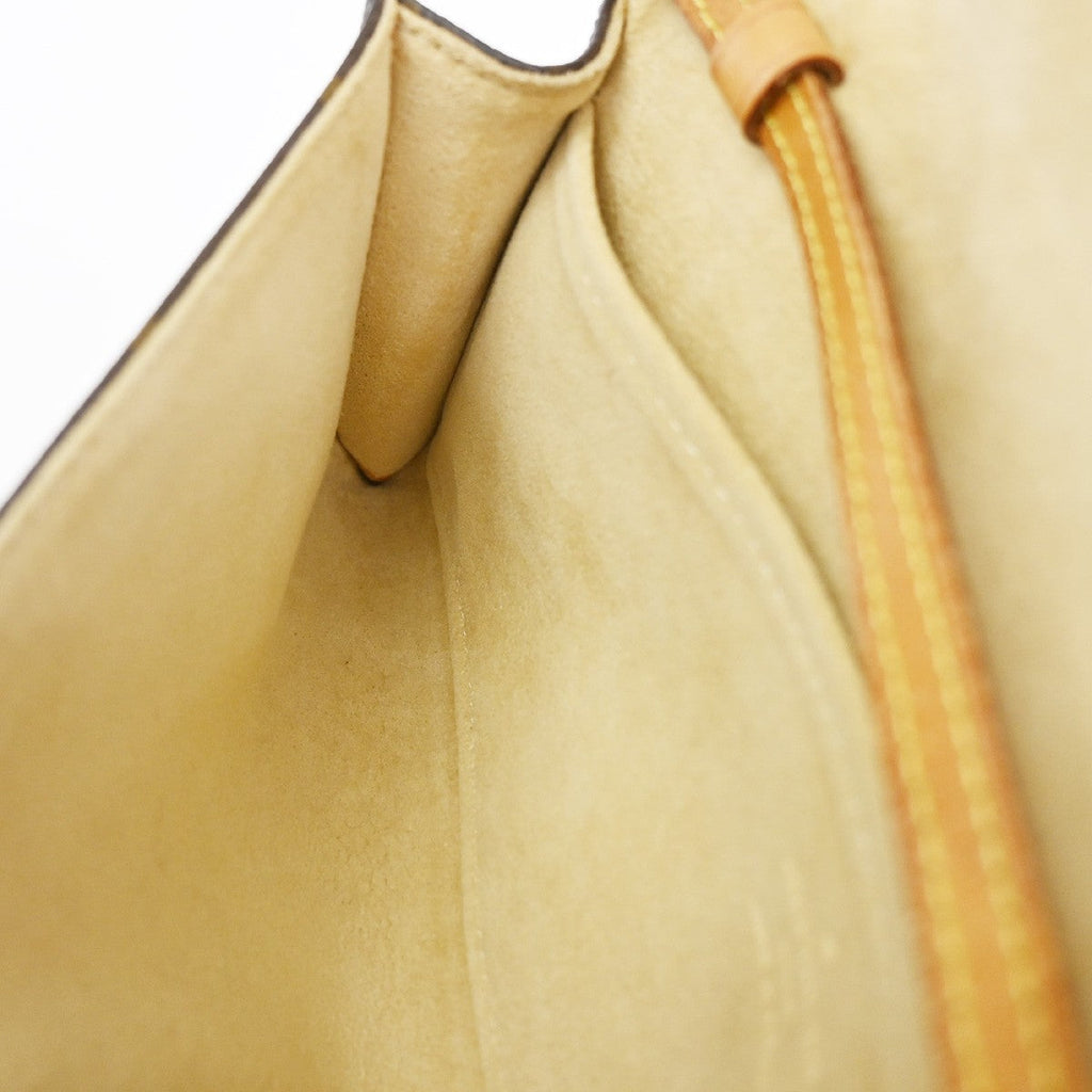 Louis Vuitton Twin Handbag Monogram Canvas Brown Canvas Clutche & Pouche Bag (Pre-Owned)