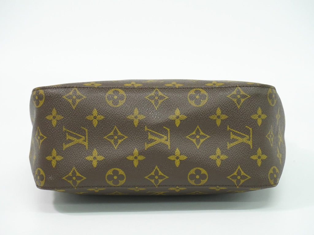 Louis Vuitton Monogram Looping Handbag Monogram Canvas Brown Canvas Shoulder Bag Bag (Pre-Owned)