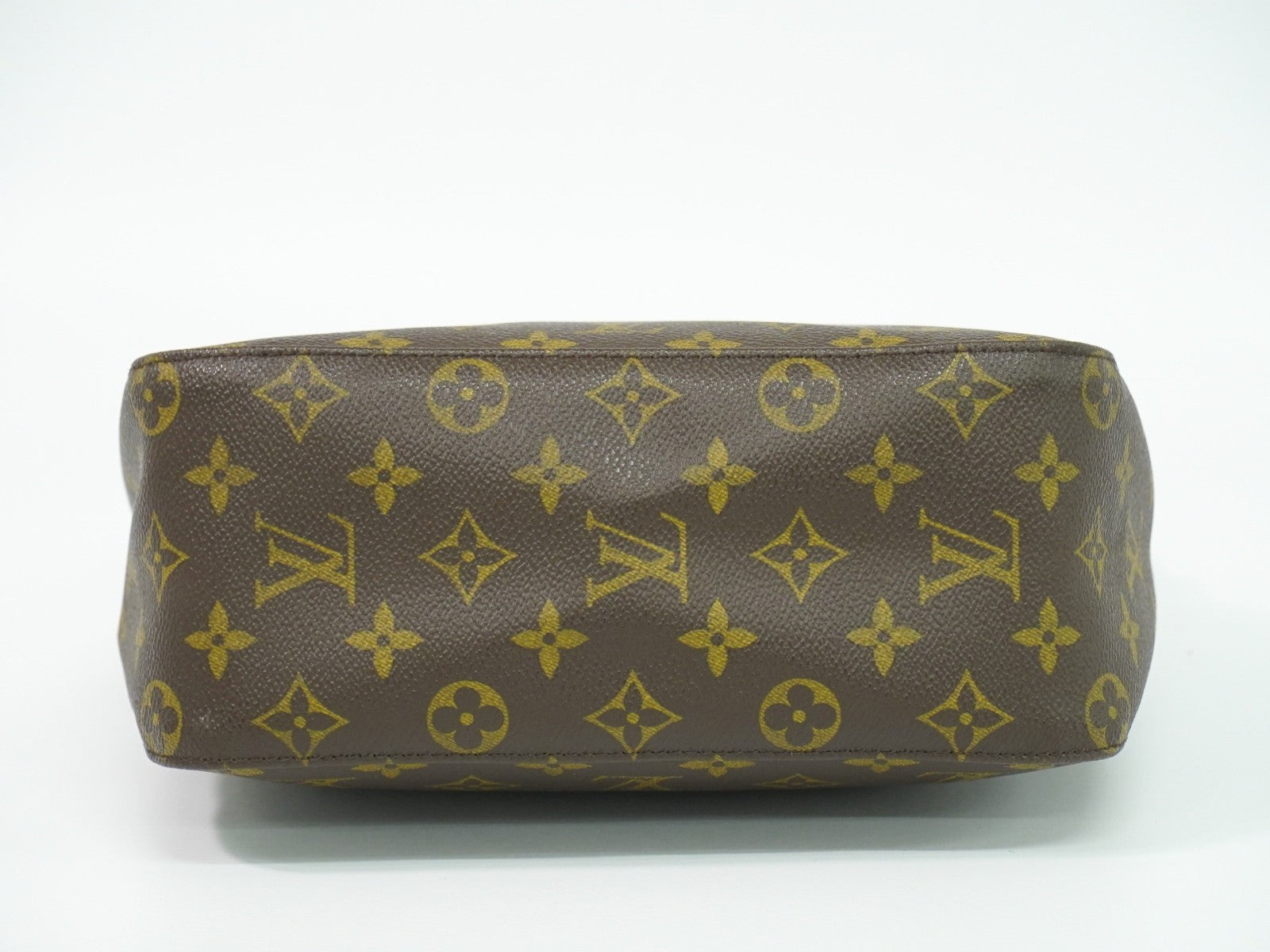 Louis Vuitton Monogram Looping Handbag Monogram Canvas Brown Canvas Shoulder Bag Bag (Pre-Owned)