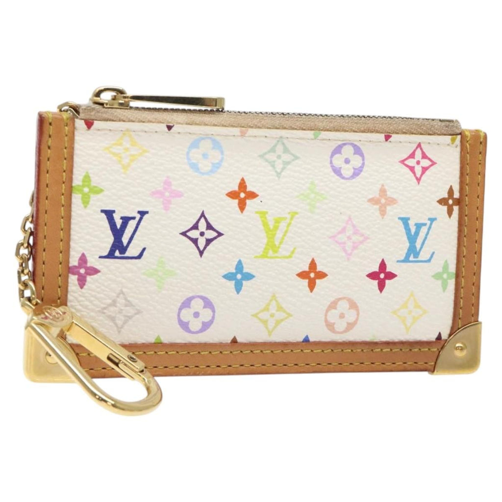 Louis Vuitton Pochette Clés Monogram Canvas Multicolour Canvas Wallets Accessory (Pre-Owned)