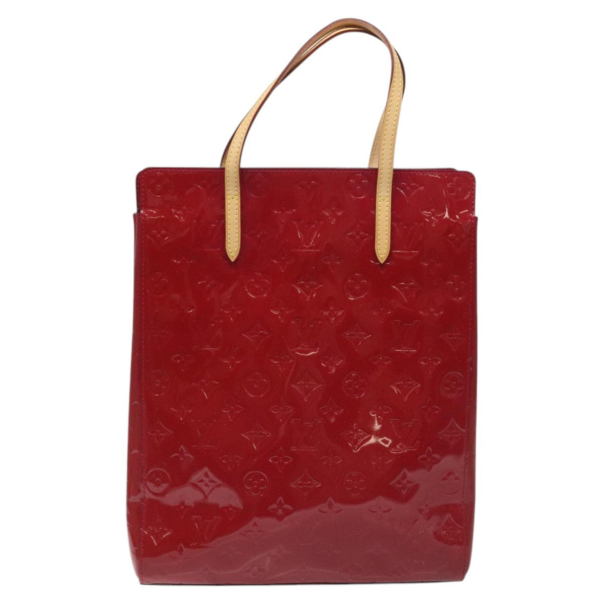 Louis Vuitton Catalina Handbag Monogram Vernis Pink Patent_Leather Bag (Pre-Owned)