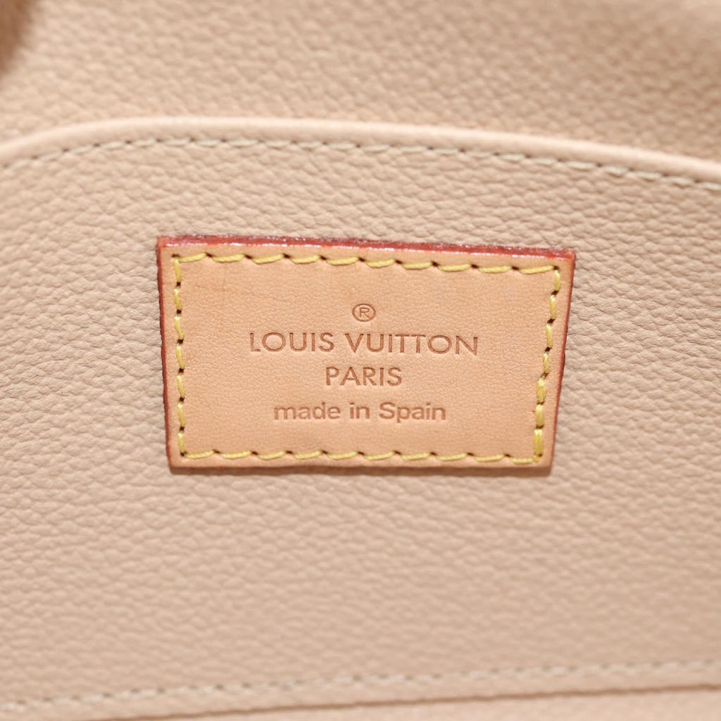 Louis Vuitton Cosmetic Pouch Damier Beige Canvas Clutche & Pouche Bag (Pre-Owned)