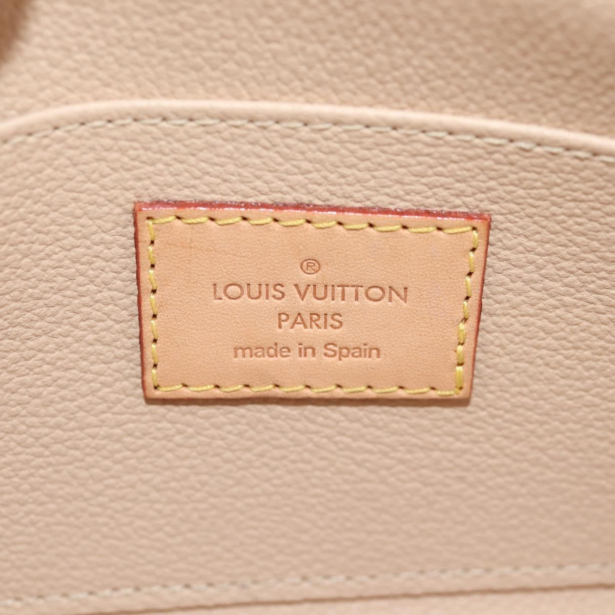 Louis Vuitton Cosmetic Pouch Damier Beige Canvas Clutche & Pouche Bag (Pre-Owned)