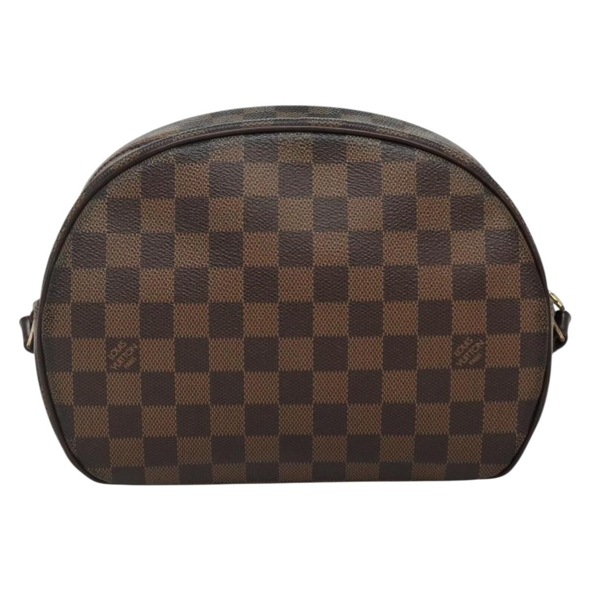 Louis Vuitton Blois Handbag Monogram Canvas Brown Canvas Shoulder Bag Bag (Pre-Owned)