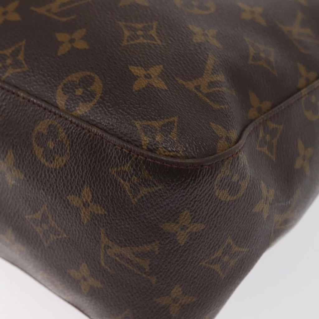 Louis Vuitton Monogram Looping Handbag Monogram Canvas Brown Canvas Shoulder Bag Bag (Pre-Owned)