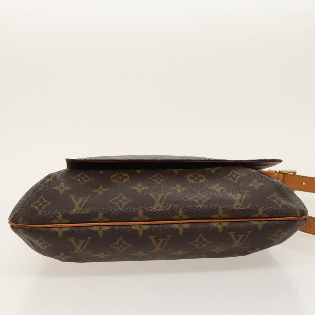 Louis Vuitton Musette Handbag Monogram Canvas Brown Canvas Bag (Pre-Owned)