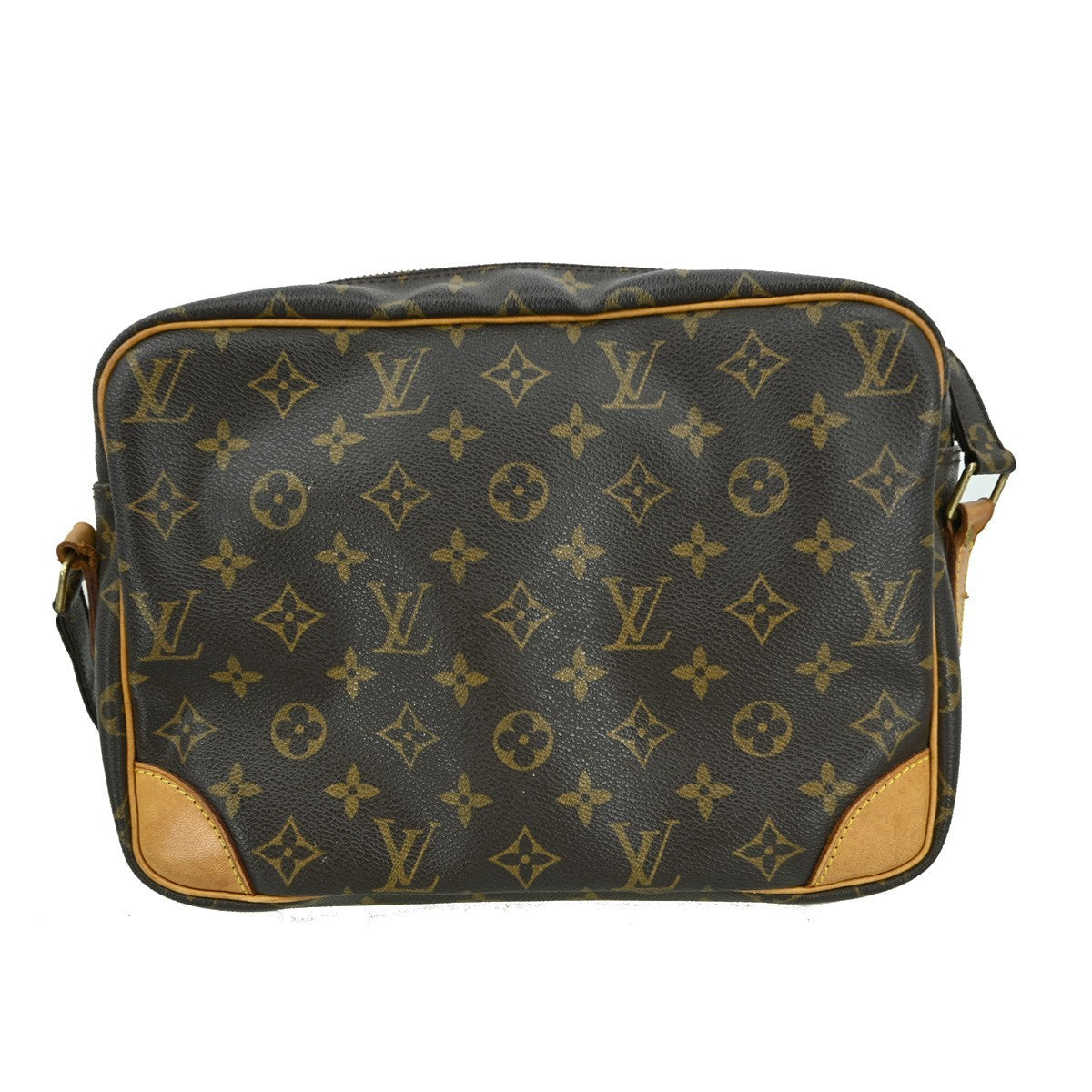 Louis Vuitton Nil Messenger Bag Monogram Canvas Brown Canvas Shoulder Bag Bag (Pre-Owned)