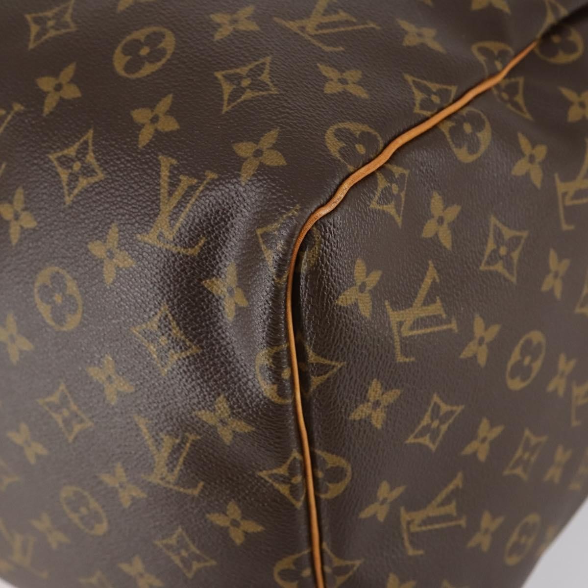 Louis Vuitton Keepall Bandouliere Bag Monogram Canvas Brown Canvas Bag (Pre-Owned)